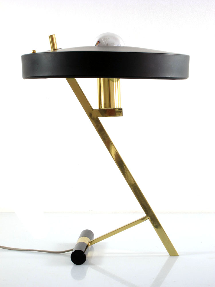 Philips Louis Kalff 'Z' vintage design table lamp Sold