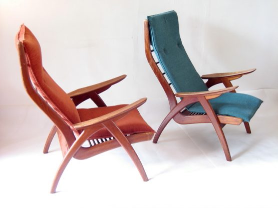 Danish chairs organic fifties relax chairs