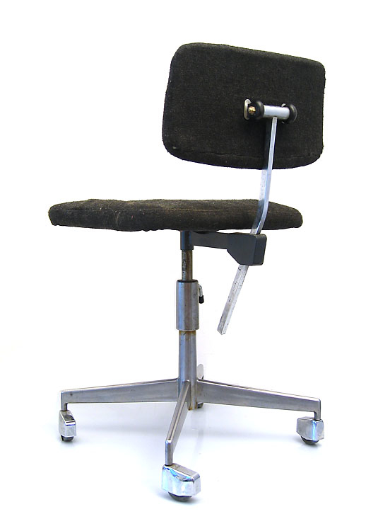 Sixties Labofa vintage sixties Danish desk chair BDF