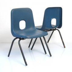 2 Robin Day Hille childrens chairs, 60s, vintage retro