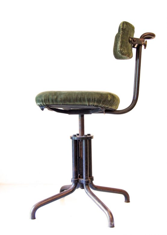 Gispen 1930s vintage industrial desk chair