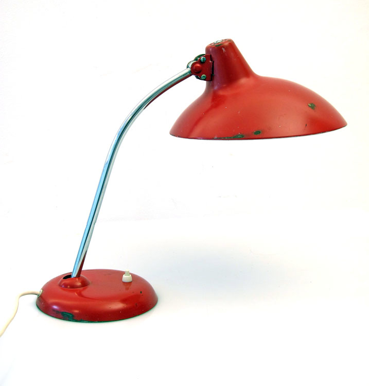 Kaiser Bauhaus Industrial Vintage Desk, Vintage Desk Lamps