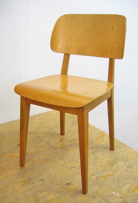 Pastoe Cees Braakman retro plywood chair.