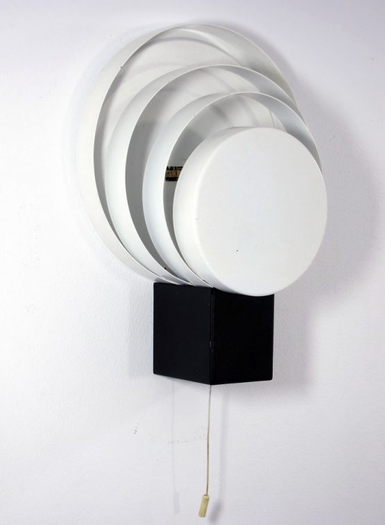 Raak vintage fifties wall lamp with rings