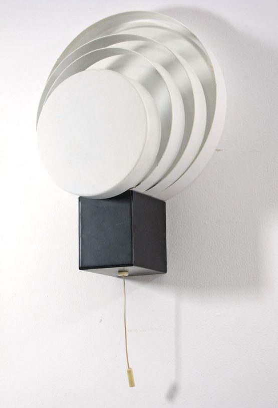Raak vintage fifties wall lamp with rings