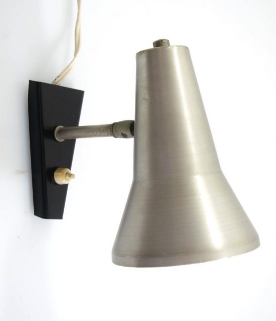 Aluminium vintage adjustable wall lamp