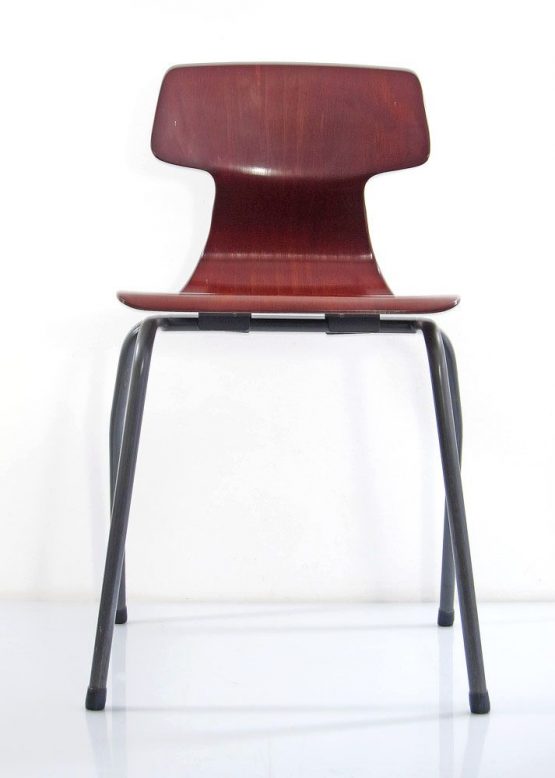 Plywood Pagholz vintage sixties design chairs