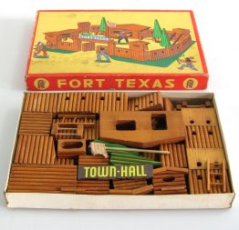 AB vintage fifties childrens toy Fort set