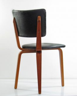 2 Cor Alons retro mid century plywood dining chairs