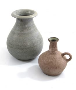 Ceramic vases vintage fifties studio pottery