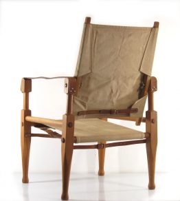 Wilhelm Kienzle vintage Safari chair, Bauhaus, Wohnbedarf, Danish, Tapiovaara, Borge Mogensen, Hans Wegner, Kaare Klint