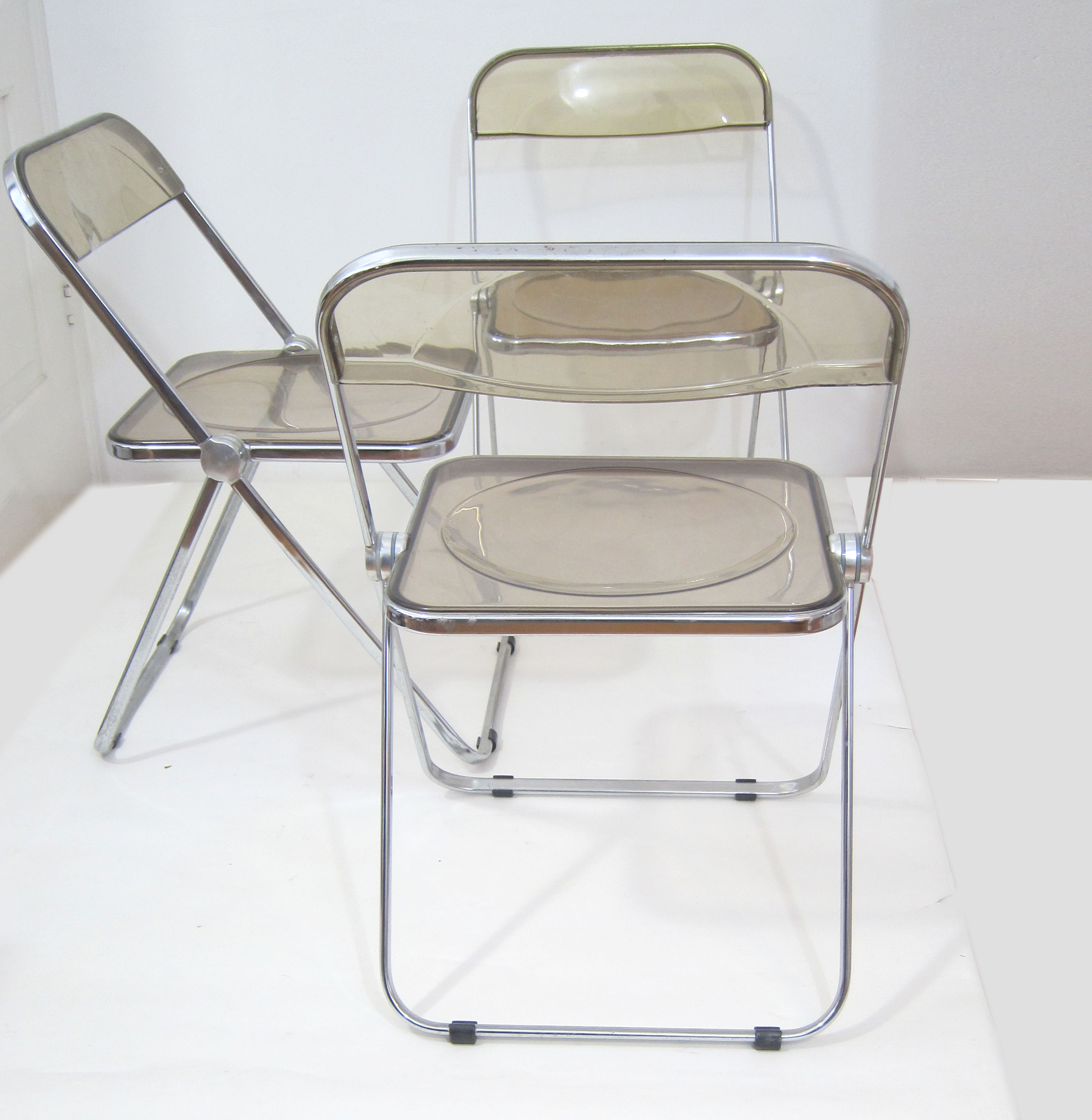 Plia chairs by Giancario Piretti for Castelli