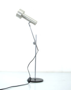 Peter Nelson style 60s aluminium desk lamp