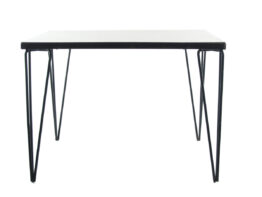 Sixties vintage metal table - mid-century, perriand, jean prouve, eames, alvar aalto
