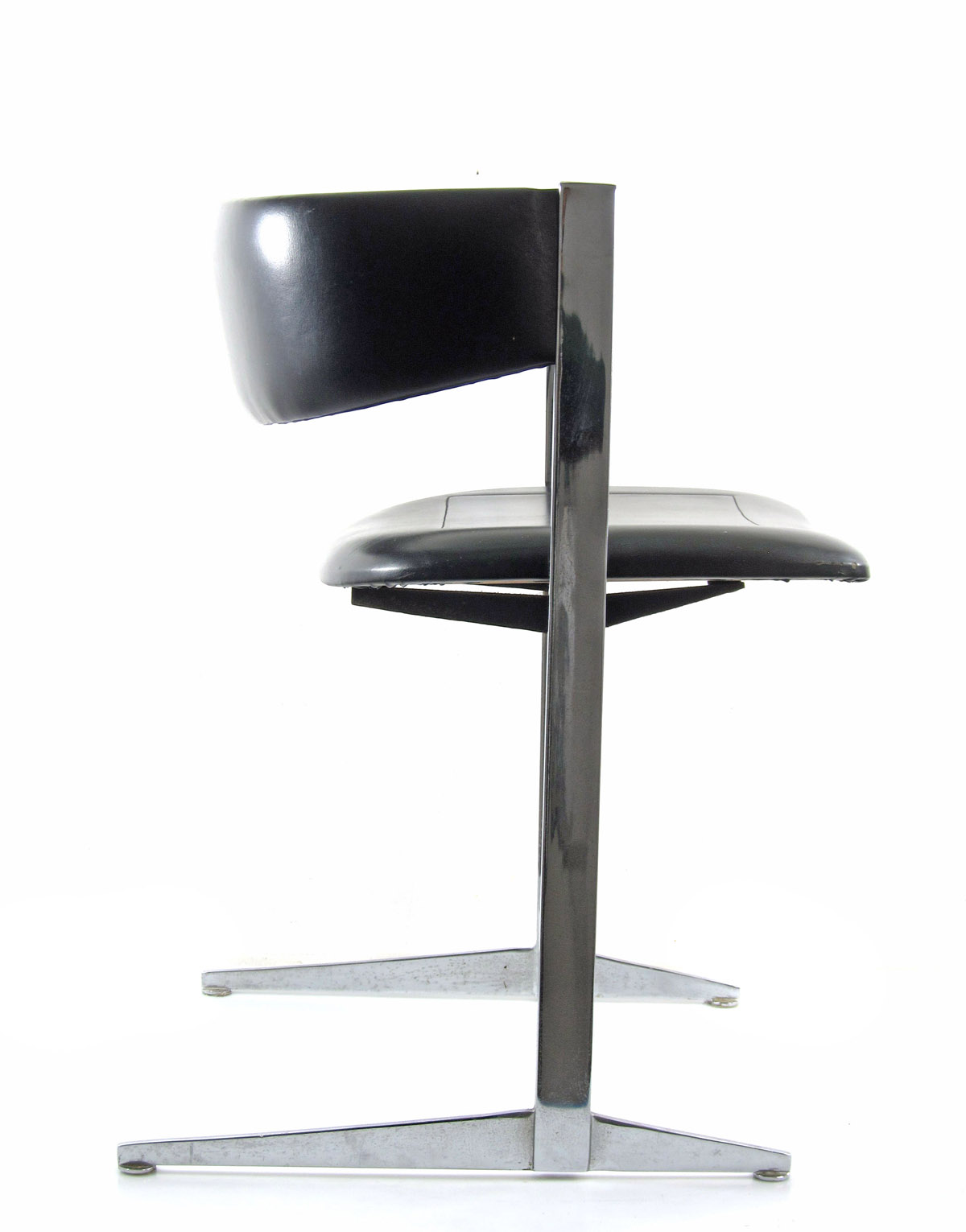 Sixties chrome vintage dining chairs - Image 10