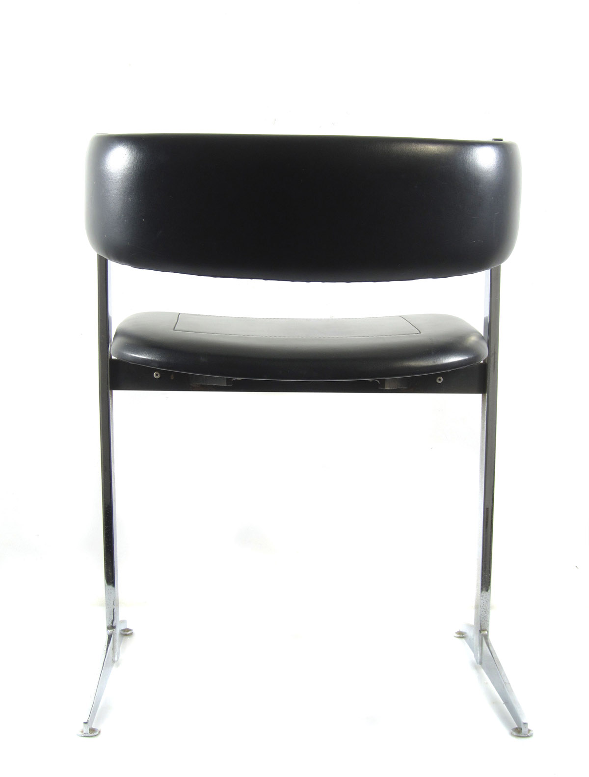 Sixties chrome vintage dining chairs - Image 8