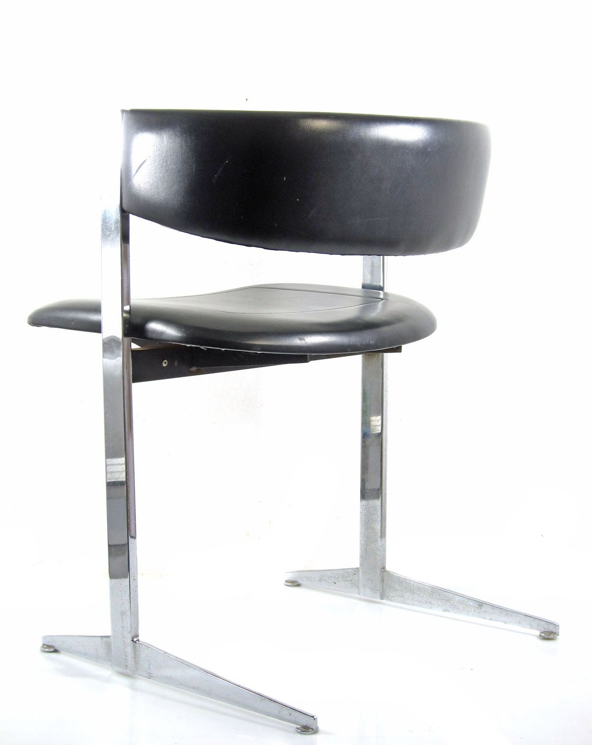 Sixties chrome vintage dining chairs - Image 7