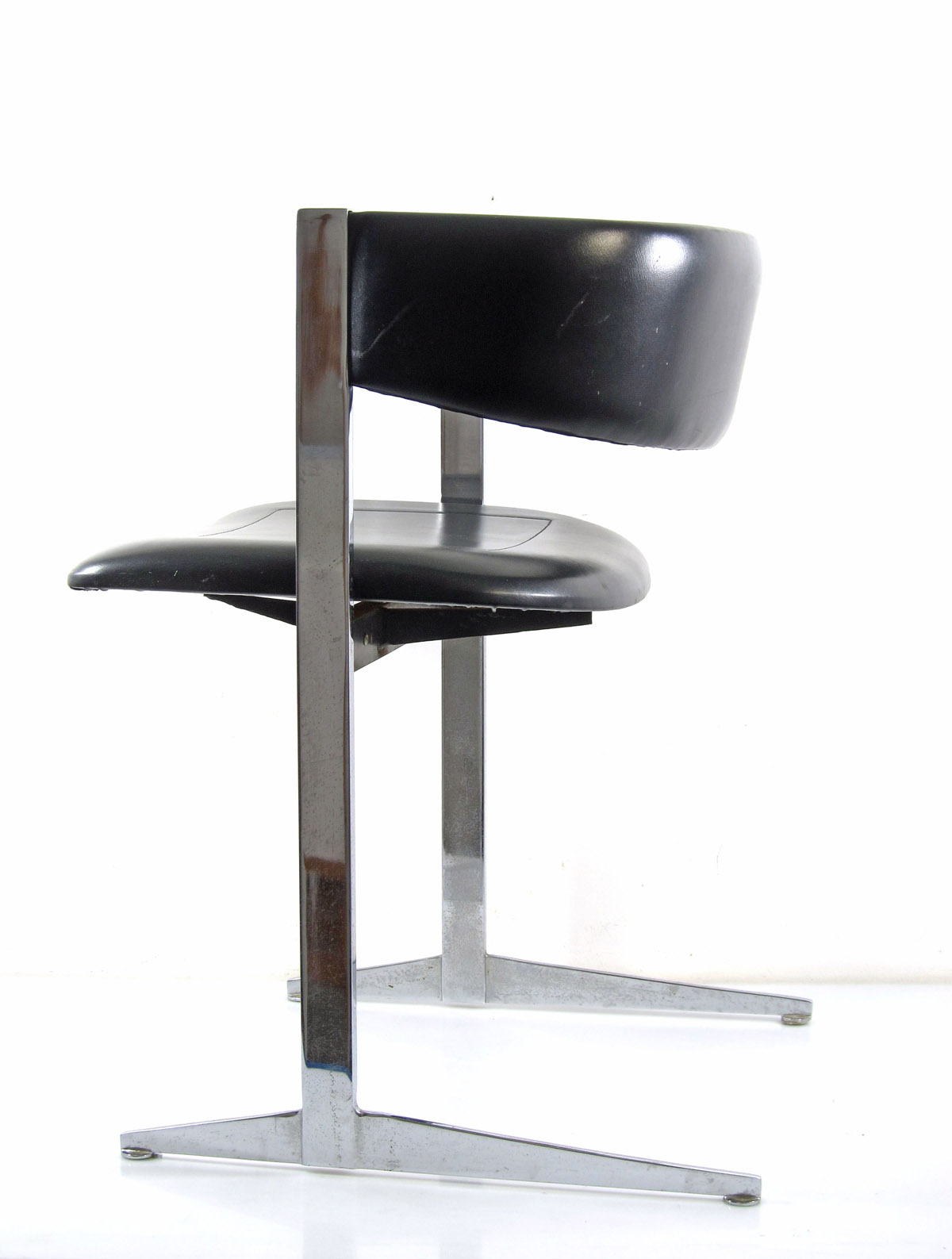 Sixties chrome vintage dining chairs - Image 6