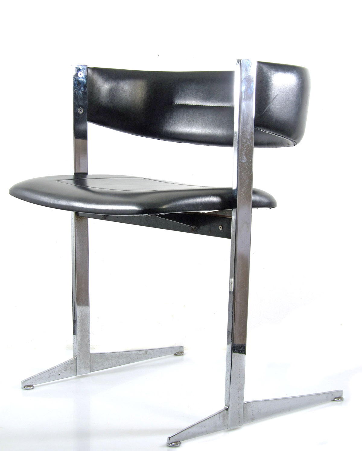 Sixties chrome vintage dining chairs - Image 5