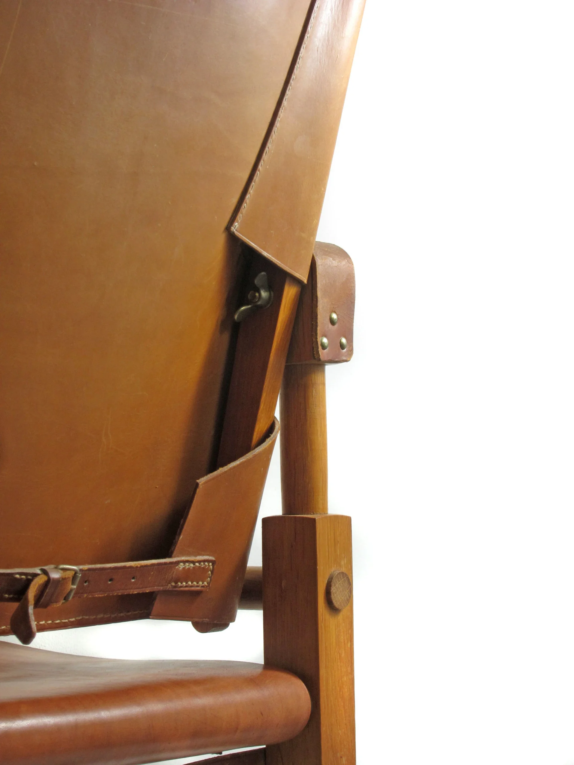 Rare Wilhelm Kienzle Safari Chair for Wohnbedarf, Zurich (1928)