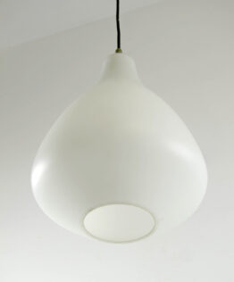 Lisa Johansson-Pape vintage opal glass vintage pendant