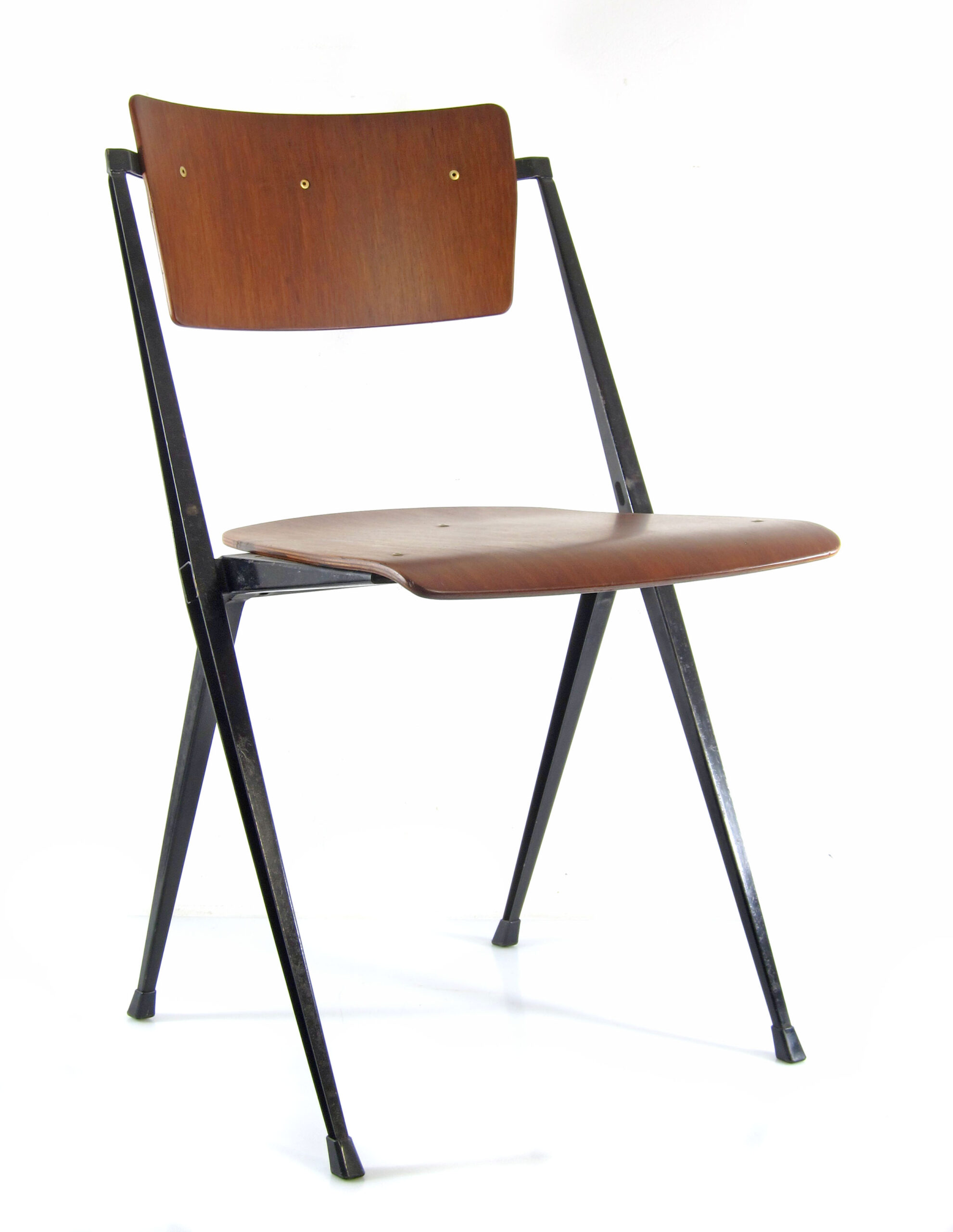 Wim Rietveld “Pyramid” Chair – Original 1959 Design for Ahrend de
