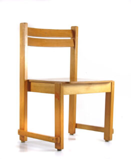 Scandinavian Danish style plywood childrens chair