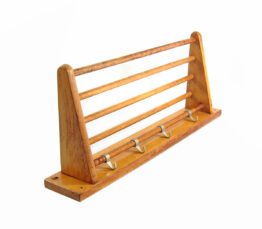 Bruynzeel fifties design Piet Zwart vintage wooden coat rack